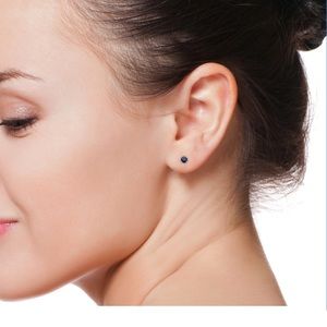 14KT SAPPHIRE EARRINGS